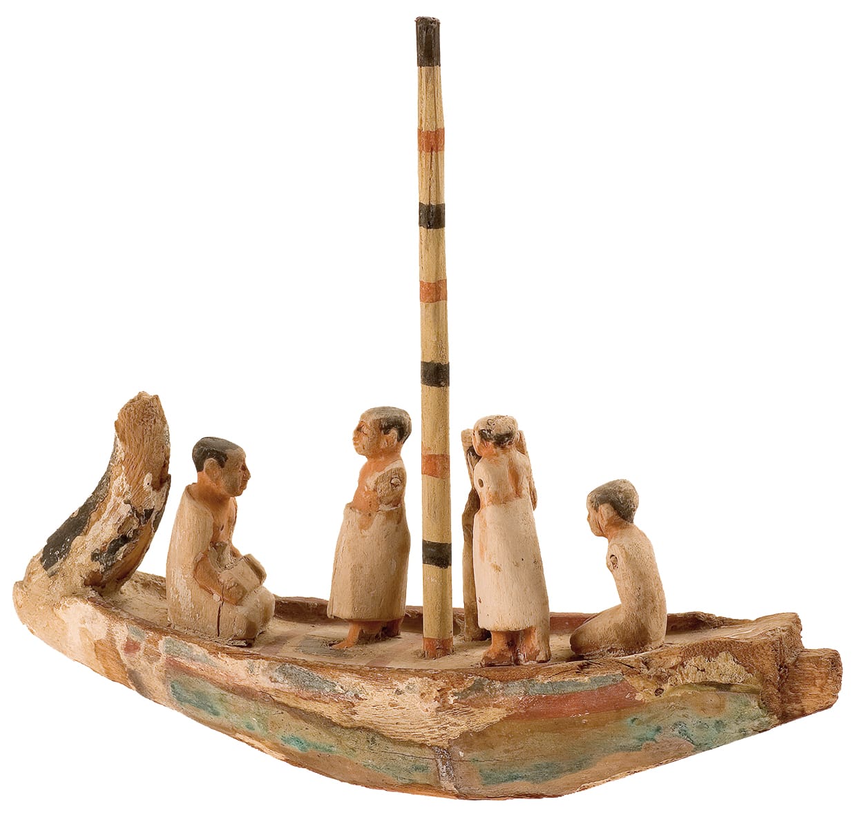 MAEC Cortona | Barca funeraria in legno