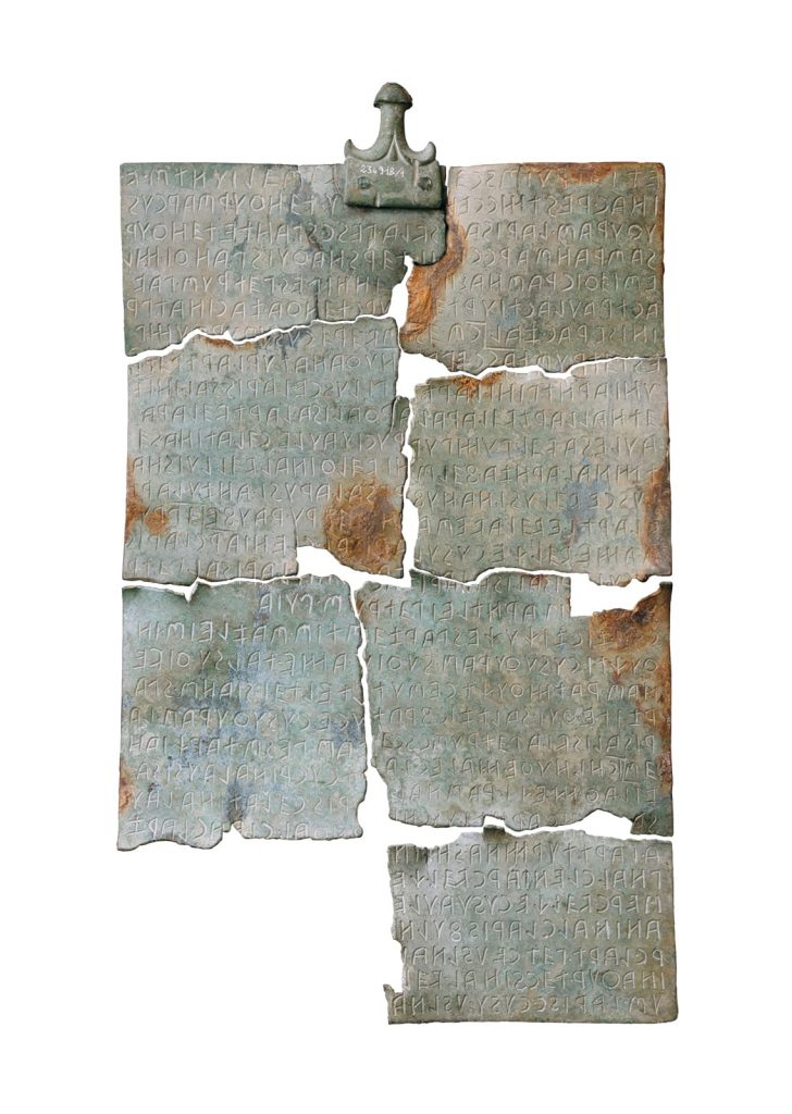 Tabula Cortonensis MAEC Cortona