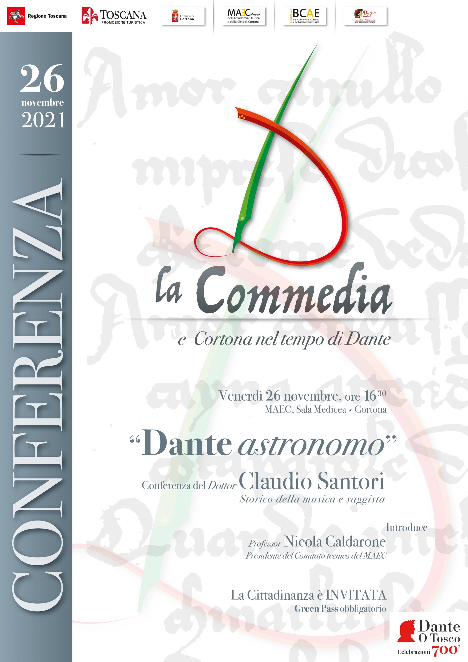 Dante astronomo Claudio Santori