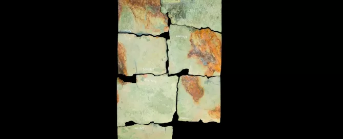 il retro della tabula cortonensis del MAEC di Cortona