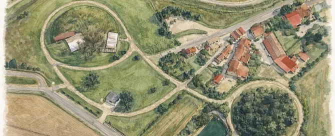 MAEC Area archeologica del Sodo mappa