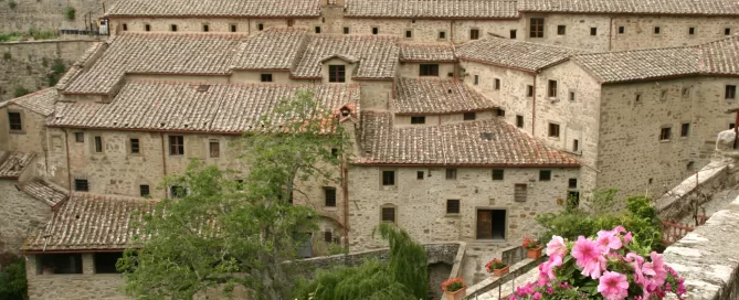 MAEC Cortona itinerari culturali sentiero dei Mulini, Eremo francescano Le Celle