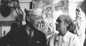 Gino Severini e la moglie Jeanne a Parigi in foto bianco e nero