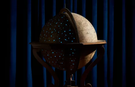 MAEC Cortona mappamondo foto: Francesco Andreoli