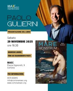 MAEC Cortona presentazione del libro di Paolo Giulierini Mare monstrum