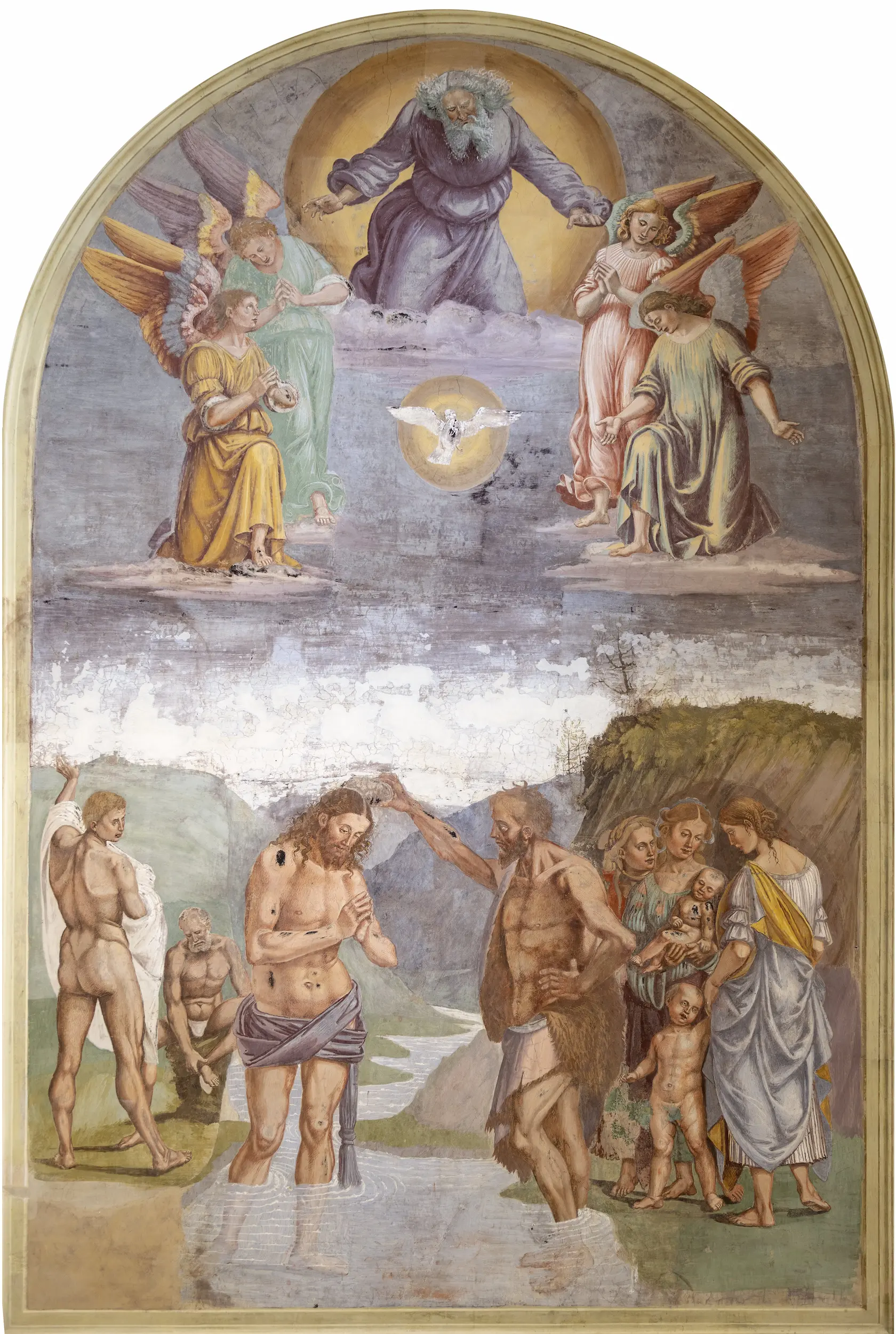 MAEC Cortona itinerari signorelliani, l'affresco del Palazzone