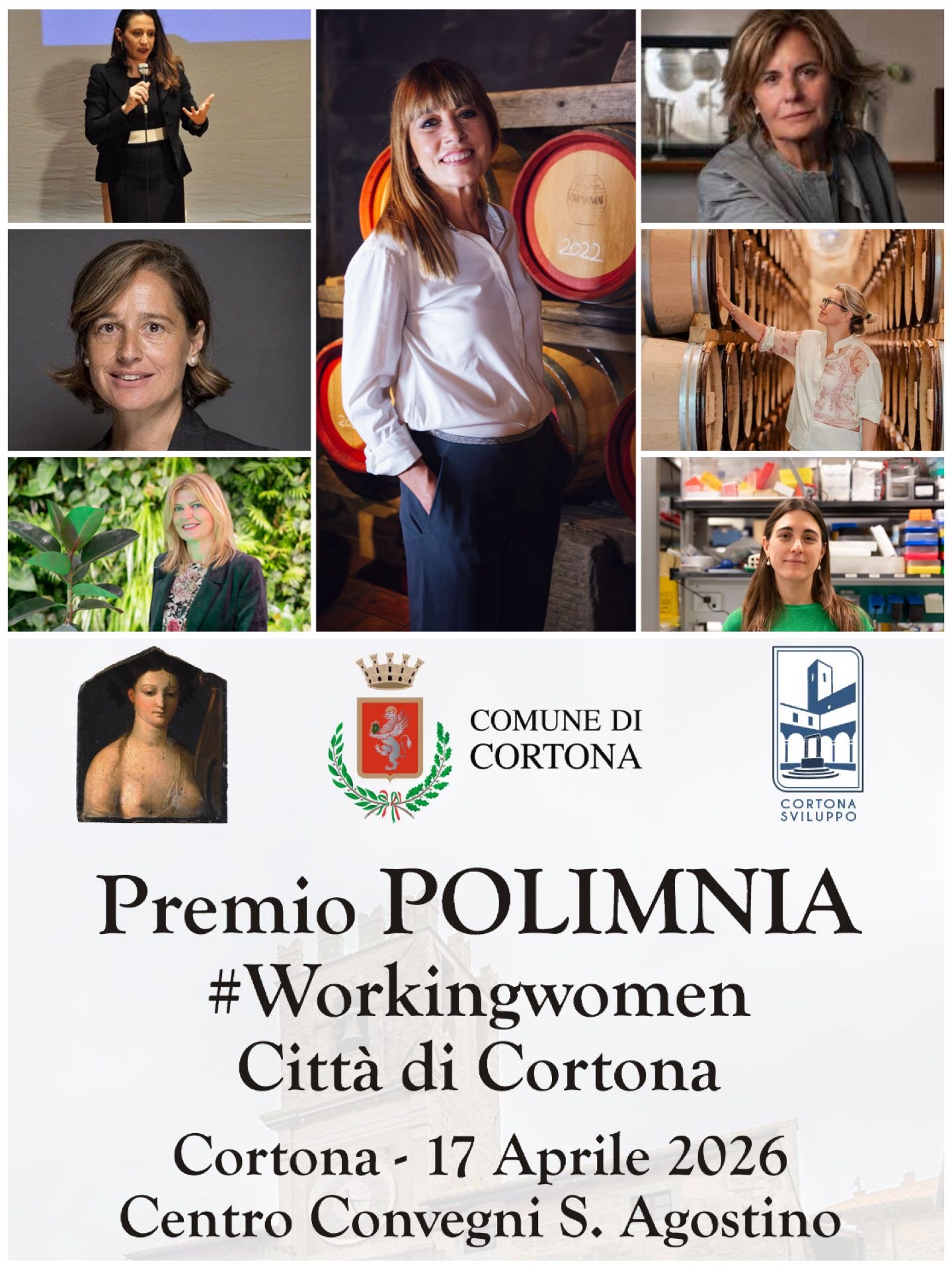 MAEC Cortona seconda edizione del Premio Polimnia working women
