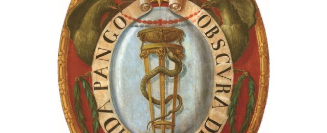 MAEC Cortona lo stemma dell'Accademia Etrusca