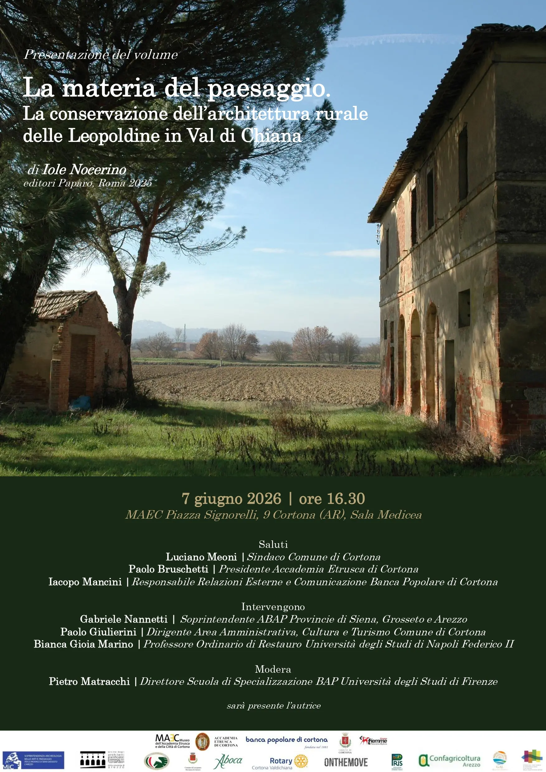 MAEC Cortona presentazione del libro sulle Leopoldine